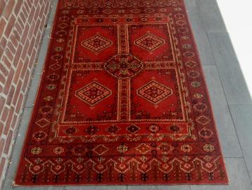 1,40x1,94mtr Perzisch tapijt /voerkleed vintage retro rood beschikbaar voor biedingen