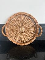 Rotan dienblad, Huis en Inrichting, Ophalen of Verzenden, Zo goed als nieuw, Rond, Overige materialen