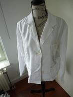 zomers wit linnen jasje van Vechy, ml xl, Kleding | Dames, Wit, Maat 46/48 (XL) of groter, Ophalen of Verzenden, Zo goed als nieuw