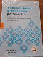 Evidence-based practice voor paramedici 6e editie, Boeken, Ophalen of Verzenden, Nieuw, HBO