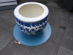 Prachtige grote chinese bloempot., Ophalen