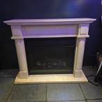 Mooie Elektrische Haard met Schouw, Huis en Inrichting, Haarden, Ophalen of Verzenden, Gebruikt, Vrijstaande haard, Elektrische haard