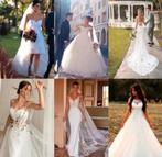 Luxe nieuwe ! trouwjurken max €849 34 36 38 40 42 44 46 48, Ophalen, Nieuw, Wit, Trouwjurk