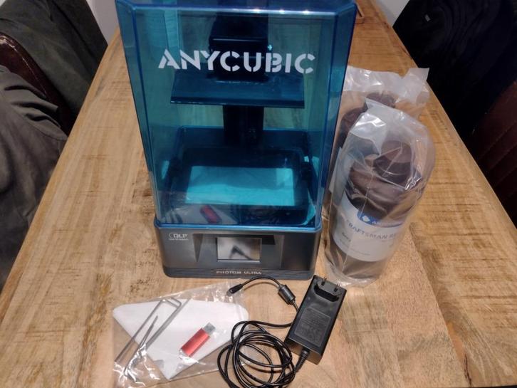 Anycubic Ultra DLP Resin 3D printer, Computers en Software, 3D Printers, Gebruikt, Ophalen of Verzenden