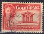 Gold Coast 1948 - Yvert 130 - George VI in medaillon (ST), Postzegels en Munten, Postzegels | Afrika, Ophalen, Overige landen