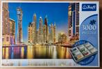 Puzzel Dubai 3000 stukjes, Ophalen of Verzenden, Meer dan 1500 stukjes, Zo goed als nieuw, Legpuzzel