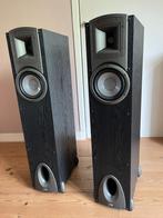 Klipsch F1 speakers zwart (zuilen), Audio, Tv en Foto, Luidsprekers, Zo goed als nieuw, 60 tot 120 watt, Front, Rear of Stereo speakers