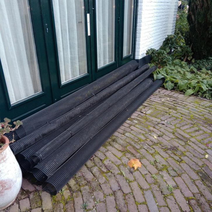 Gootdrain mt L  ø11-15cm ca 35,5 mtr bladvanger, Doe-het-zelf en Verbouw, Dakpannen en Dakbedekking, Zo goed als nieuw, Overige typen