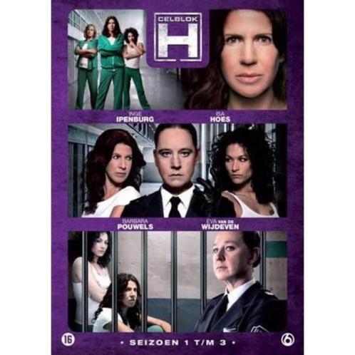 Celblok H Seizoen 1 - 3, Sealed Origineel 8 dvd box, Cd's en Dvd's, Dvd's | Tv en Series, Nieuw in verpakking, Drama, Boxset, Ophalen of Verzenden