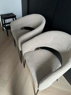 2 eetkamerstoelen beige  nieuw!, Huis en Inrichting, Fauteuils, Ophalen of Verzenden, Nieuw, Minder dan 75 cm, 50 tot 75 cm