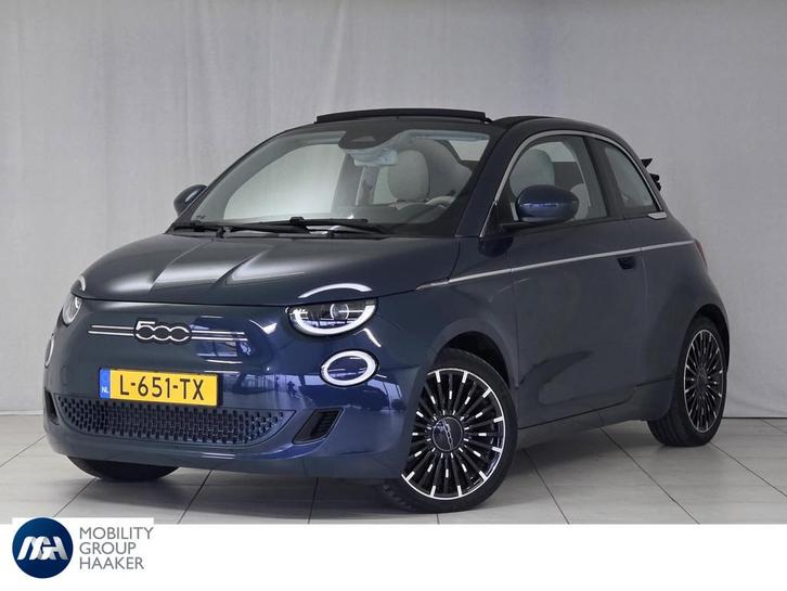 Fiat 500 C La Prima 42 kWh | Cabriolet | Apple-Android | Cli, Auto's, Fiat, Bedrijf, Te koop, 500C, ABS, Achteruitrijcamera, Adaptive Cruise Control