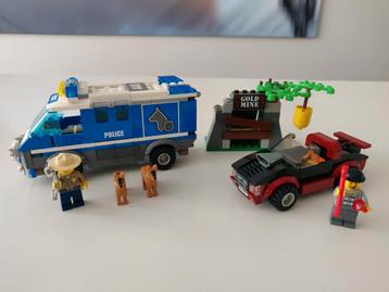 Lego City 4441 politie (bospolitie) Politiehondenwagen beschikbaar voor biedingen