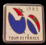 Tour de France- 1989 pin- vierkant, Verzamelen, Verzenden, Gebruikt, Sport, Speldje of Pin
