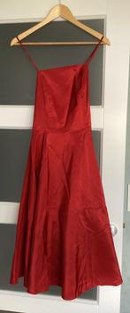 Feest-/ gala-/ cocktailjurk in rood maat 36, Kleding | Dames, Gelegenheidskleding, Cocktailjurk, Ophalen of Verzenden, Zo goed als nieuw