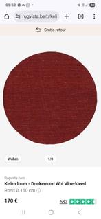 Tapijt rond, Huis en Inrichting, Ophalen, Zo goed als nieuw, Rond