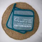 ovenwant met tekst, Ophalen of Verzenden, Nieuw, Overige kleuren, Overige typen