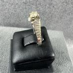 Gouden Ring | 14k* | 1,67g |witgoud 1briljant |16,75| 378112, Sieraden, Tassen en Uiterlijk, Gebruikt, Ophalen of Verzenden, 17 tot 18