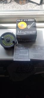 BFR Magnum 200D, topreel voor zware werk, met Rio lijn!, Ophalen of Verzenden, Gebruikt, Molen