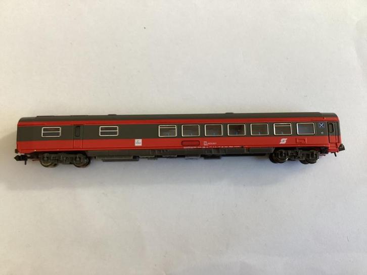 Roco N 24285 OBB restaurant rijtuig. Voor alle 3  €55,00, Hobby en Vrije tijd, Modeltreinen | N-Spoor, Zo goed als nieuw, Wagon