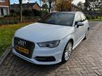 Audi A3 1.4 Tfsi 204pk E-tron Phev S Tronic 2015 Wit, Auto's, Zwart, 4 cilinders, 150 pk, Leder en Stof