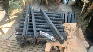 Opsluitbanden zwart/antraciet 5x15x100 30 stuks beschikbaar voor biedingen