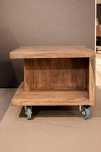 Bijzettafel Maitre Plumb, Minder dan 55 cm, Vierkant, Hout, Ophalen