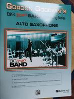 Bigband playalong Gordon Goodwin met cd voor altsaxofoon, Muziek en Instrumenten, Bladmuziek, Verzenden, Saxofoon, Zo goed als nieuw