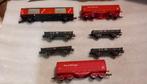 Te koop 7x roco ns wagons -cargo-ptt-lagebak ho, Hobby en Vrije tijd, Modeltreinen | H0, Gelijkstroom, Verzenden, Wagon, Roco