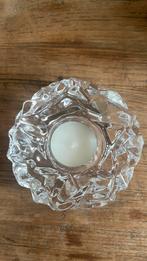 Orrefors kristal theelicht, Antiek en Kunst, Antiek | Glas en Kristal, Ophalen of Verzenden