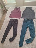 Gymshark sportkleding,sportshirt,sportbroek 3 + 1 gratis, Ophalen of Verzenden, Zo goed als nieuw