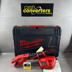 Milwaukee M12 PCSS | pijpsnijder | accu | lader | 395598, Ophalen of Verzenden, Zo goed als nieuw