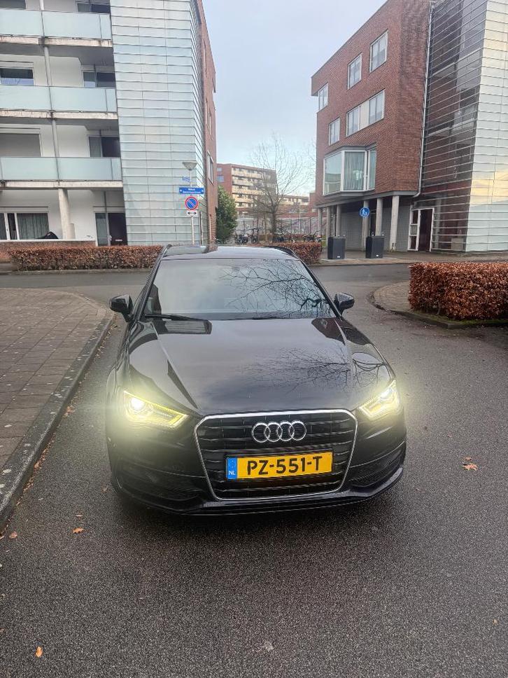 Verkocht Audi A3 2.0 TDI 110KW Sportback AUT 2014 Zwart, Auto's, Audi, Particulier, A3, Diesel, Euro 6, E, Hatchback, Automaat