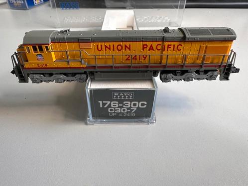 Kato GE 176-C30 / SD-40-2 en Atlas SD-60m diesellocomotief, Hobby en Vrije tijd, Modeltreinen | N-Spoor, Nieuw, Locomotief, Gelijkstroom