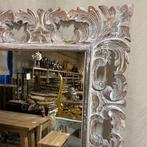 Barok spiegel - houten lijst - 180 x 80 cm - TTM Wonen, 50 tot 100 cm, 150 tot 200 cm, Rechthoekig, Ophalen of Verzenden