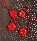 4 kersthanger kerst ballen zuurtjes snoepjes intratuin zgan, Verzenden, Gebruikt