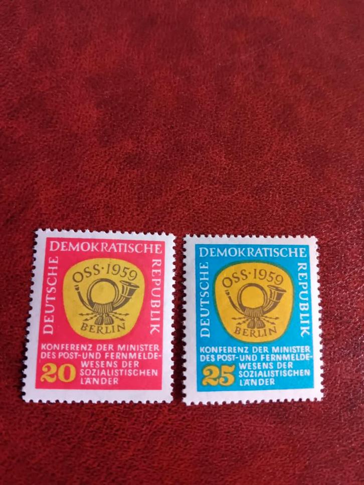 DDR Postzegels - 1959 OSS Berlin, Postzegels en Munten, Postzegels | Europa | Duitsland, Gestempeld, Ophalen of Verzenden