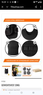 Gewichtsvest - Extra weerstand tijdens je workout!, Ophalen of Verzenden, Nieuw, Benen, Overige typen