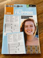 Nieuw Puzzelboekje crypto filippine niveau 3 nr 6, Ophalen of Verzenden, Minder dan 500 stukjes, Nieuw, Puzzelboek