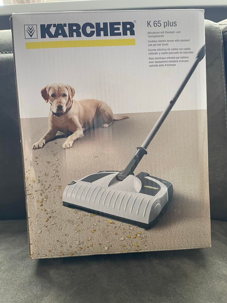 Kärcher K 65 Plus Draadloze Elektrische Bezem, Overige typen, Nieuw, Ophalen of Verzenden, 2000 watt of meer