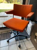 Gispen Retro Oranje Bureaustoel Clavaux-Den Haag, Gebruikt, Oranje, Ophalen of Verzenden, Bureaustoel