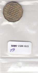 S19-WS1-0056-M01 UK 3 pence UNC 1966, Verzenden, Overige landen