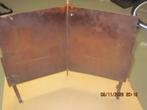 antiek roodkoperen haardscherm, Antiek en Kunst, Curiosa en Brocante, Ophalen