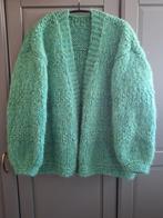 Nieuw handgemaakt mohair vest, grote maat, Ophalen of Verzenden, Nieuw, Maat 46/48 (XL) of groter, Groen