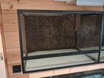 Terrarium 60x40x40, Dieren en Toebehoren, Reptielen en Amfibieën | Toebehoren, Ophalen, Gebruikt