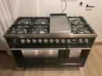 Prachtig 120cm Boretti Ilve fornuis! 7 pitten - 2 ovens!, Ophalen of Verzenden, Zo goed als nieuw, Gas, Vrijstaand