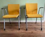Set van 2 gele stoelen, Ophalen, Gebruikt, Twee, Overige kleuren