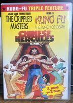 Obscure Kung Fu dvd-box (3 films, oa The Crippled Masters), 1960 tot 1980, Vanaf 16 jaar, Ophalen of Verzenden, Zo goed als nieuw