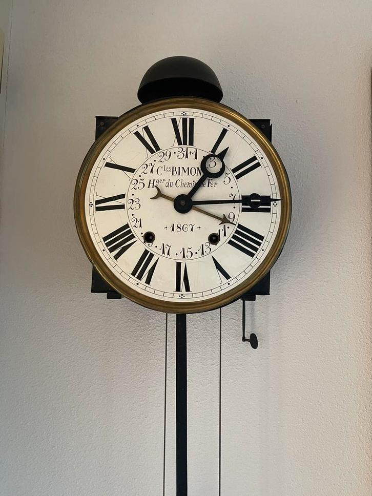 Originele stations comtoise, Antiek en Kunst, Antiek | Klokken, Ophalen
