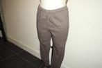 Sarah Pacini mooie broek grijs tint lichte glans mt S, Verzenden, Sarah Pacini, Zo goed als nieuw, Maat 36 (S)