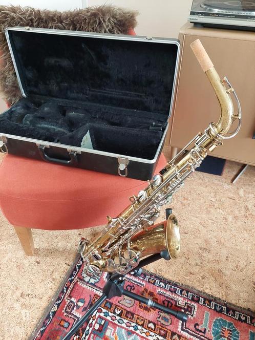 Selmer Bundy II met koffer, Muziek en Instrumenten, Blaasinstrumenten | Saxofoons, Gebruikt, Alt, Met koffer, Ophalen